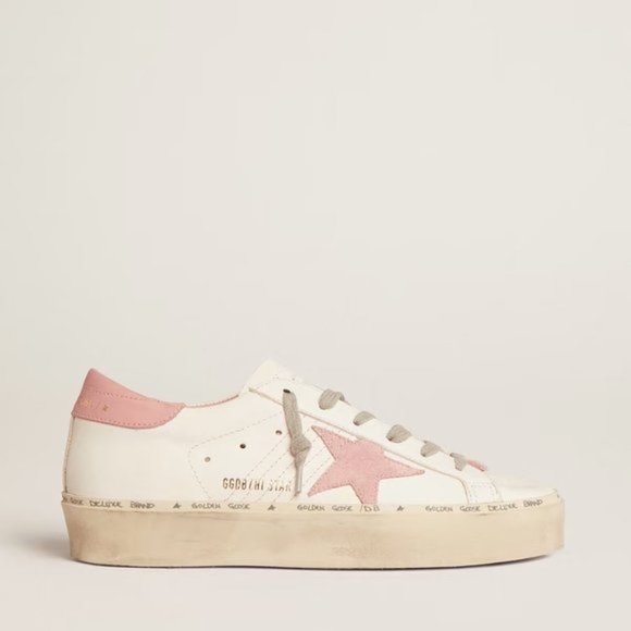 Hi Star with suede star and old rose leather heel tab - Picture 2 of 5